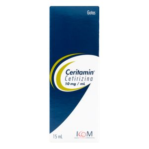 Ceritamin (Cetirizina) Gotas 10Mg X 15Ml Icom