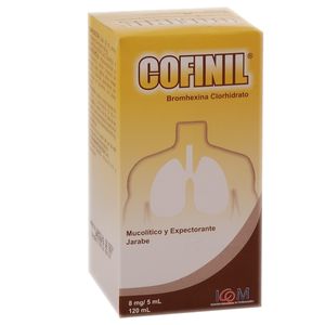 Cofinil (Bromhexina) 8 Mg Adul Jbe 120Ml Icom(Pd)(Rf)