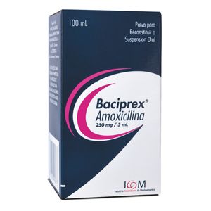 Baciprex (Amoxicilina) 250Mg Susp.X 100Ml Icom