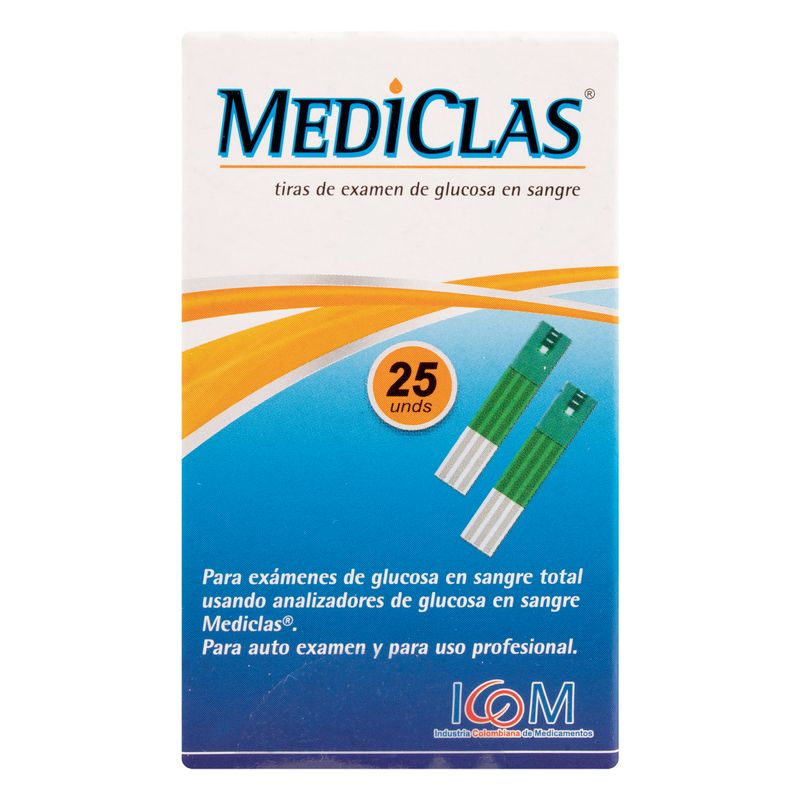 Tiras-Reactivas-Gluc.Mediclas-25Ud-Ic-Rf