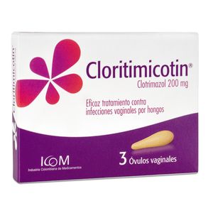 Cloritimicotin (Clotrimazol) 200Mg X 3 Ovu/Vag Icom