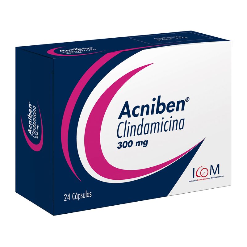 Acniben--Clindamicina-300Mg-X-24Cap.Icom