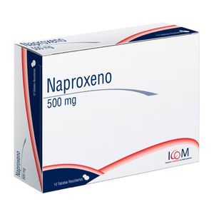 Naproxeno 500Mg X 10Tab.Icom