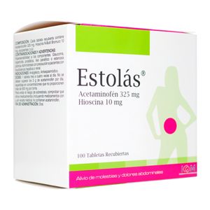 Estolas (Hiosci-Acetam) 325/10Mg X 100Tab Ic