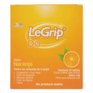 Legrip Dia (Acetami-Fenile) Naranja 500Mg X 24Sob Ic