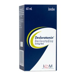 Desloratamin (Desloratadina) Jarabe 2.5Mg/5Ml X 60Ml Icom