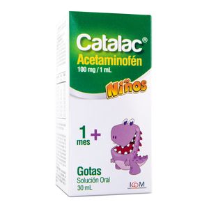 Catalac (Acetaminofen) Gotas 1+ X 30Ml Icom