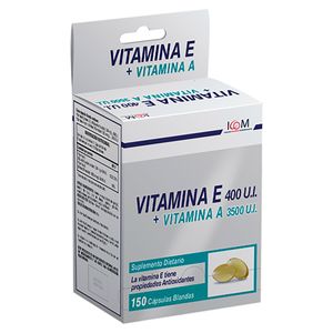 Vit.E 400 U.I+Vit.A 3500 Ui 150Cap Icom