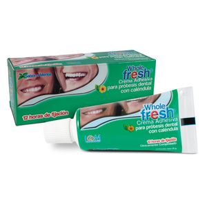 Whole Fresh Crema Adhesiva Menta X 25Gr