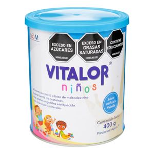 Vitalor Ninos Vainilla X 400Gr.Ic