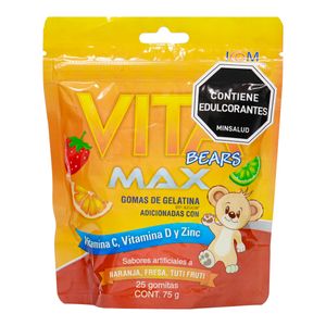 Gomas Vita Bears Max (Vitac-Vitam) 75Gr 25Uds Icom