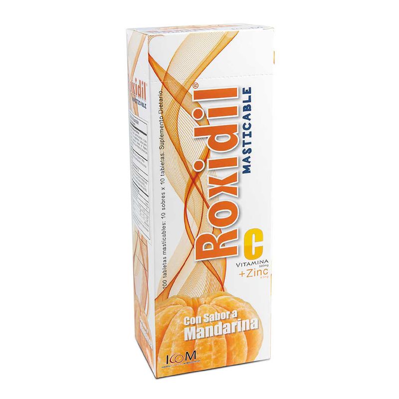 Roxidil-Mastic.Vit.C-Zinc-Mand.100-Tab