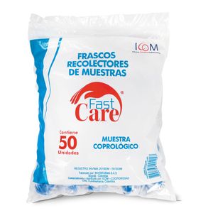 Recolector Muestra Coprologico 50Uds Icom