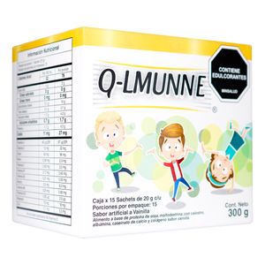 Q-Lmunne Vainilla Caja X 15 Sbs Icom