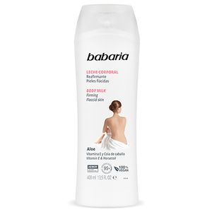Crema Babaria Body Milk Reafir. 400Ml Lb