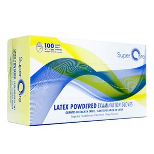Guante Supercare Latex Talla S X 100 Unds Icom
