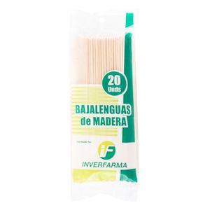 Bajalenguas De Madera X 20Ud If
