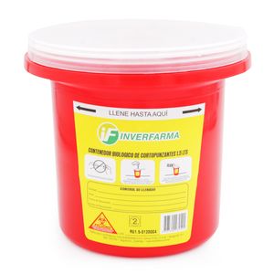 Contenedor Biologico Cortpz.1.5Lts.If