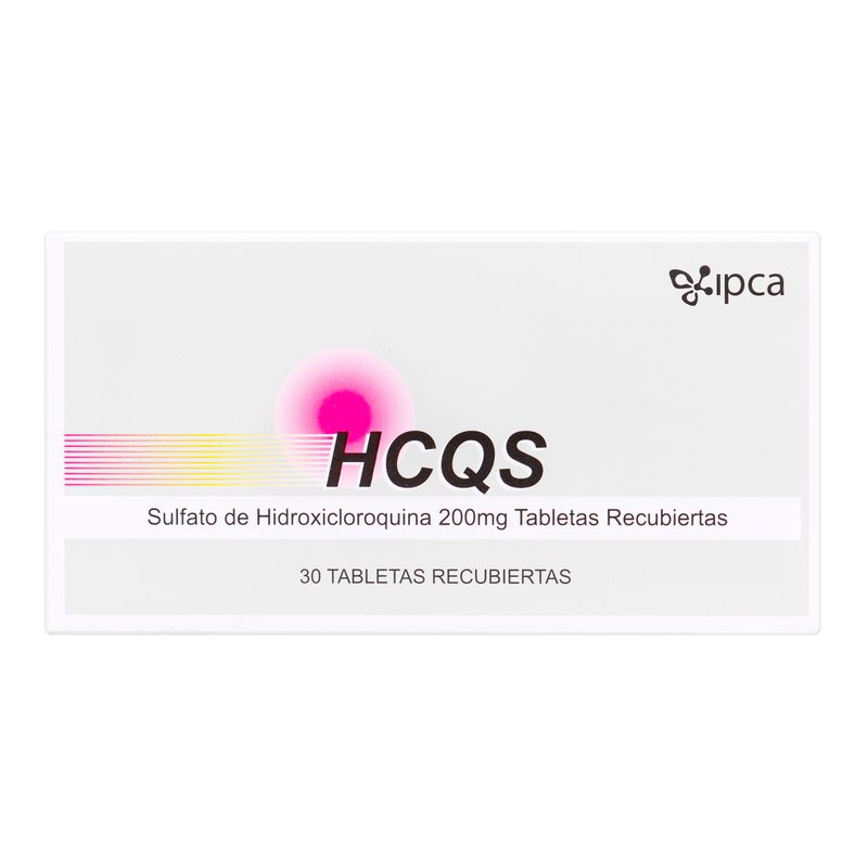 Hcqs--Hidroxicloroquina--200Mg-X-30Tab.Rec.Ipca