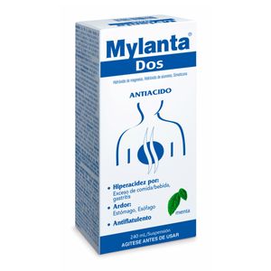 Mylanta Dos Menta Liquida X 240Ml.Jyj