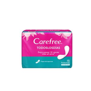 Protectores Carefree Todos Los Dias X 15 Und