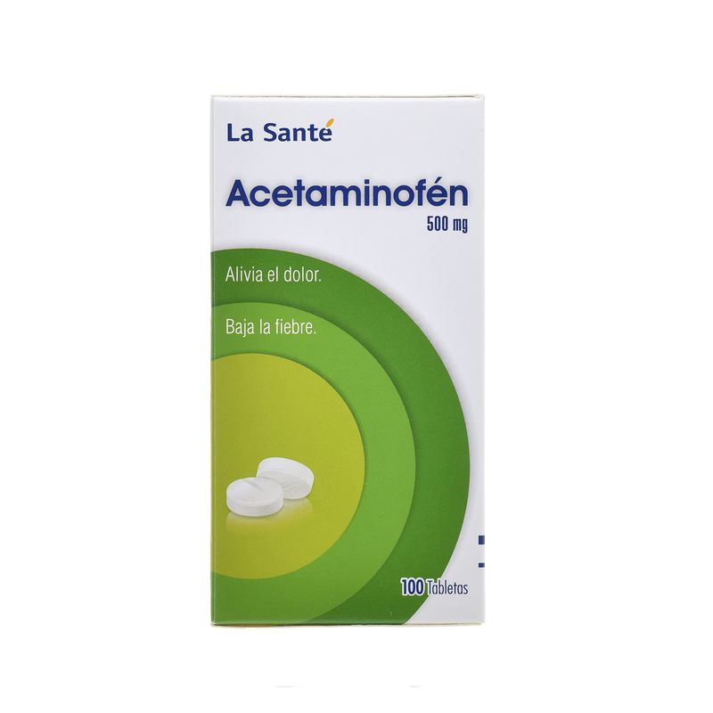 Acetaminofen-500Mg-X-100Tab-Ls