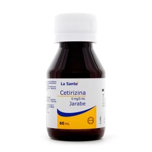 Cetirizina 5Mg/5Ml Jarabe X 60Ml.Ls