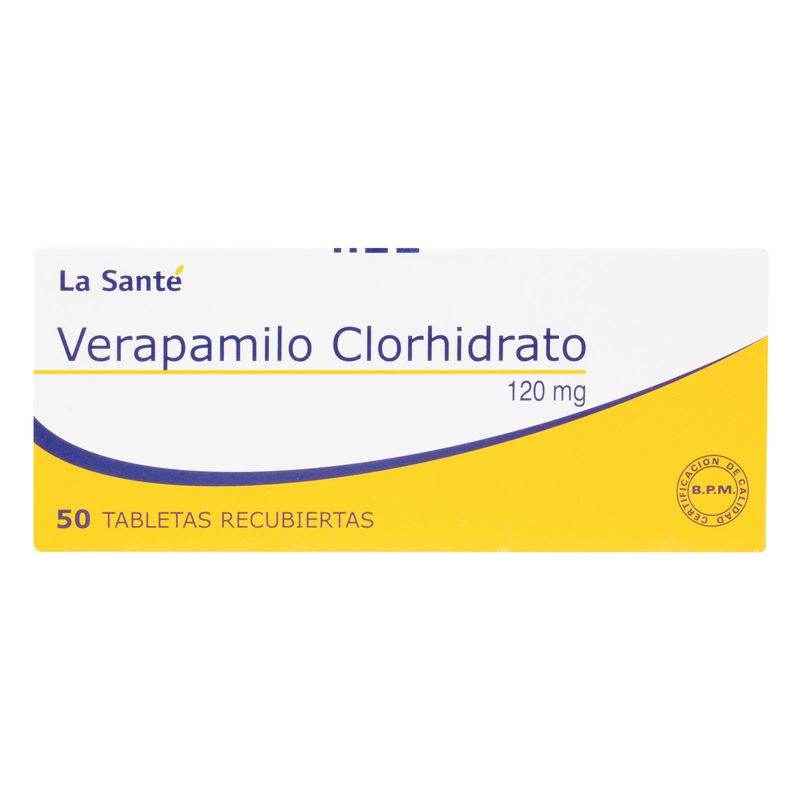 Verapamilo-Clohidrato-120Mg-X-50Tab.Ls