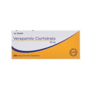 Verapamilo 80Mg X 50Tab.Ls