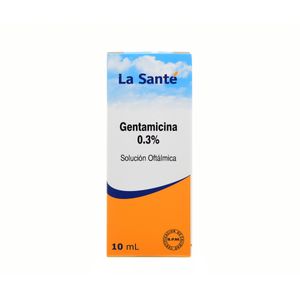 Gentamicina 0.3% Sol.Oftal. X 10Ml.Ls
