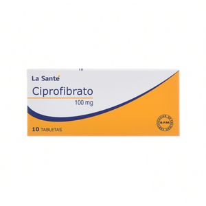 Ciprofibrato 100 Mg 10 Tabletas Ls