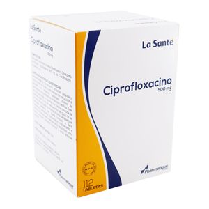 Ciprofloxacino 500 Mg X 112 Tbs Rec.Ls