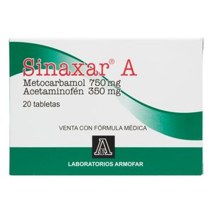 Sinaxar A 750Mg/350Mg (Aceta-Metocar) X 20Tab Af