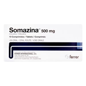 Somazina (Citicolina) 500 Mg 10 Comp Bt