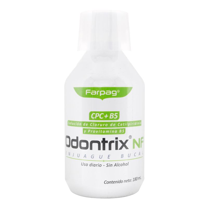 Farpag-Odontrix-Nf--Dpantenol-Triclosan--Enj-Bucal-X-180-Ml