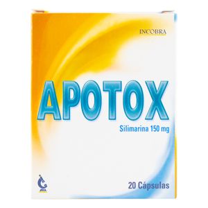 Apotox (Silimarina) 150Mg X 20Cap.Inc