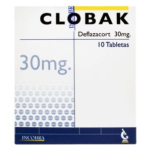 Clobak (Deflazacort) 30Mg X 10Tab.Ic