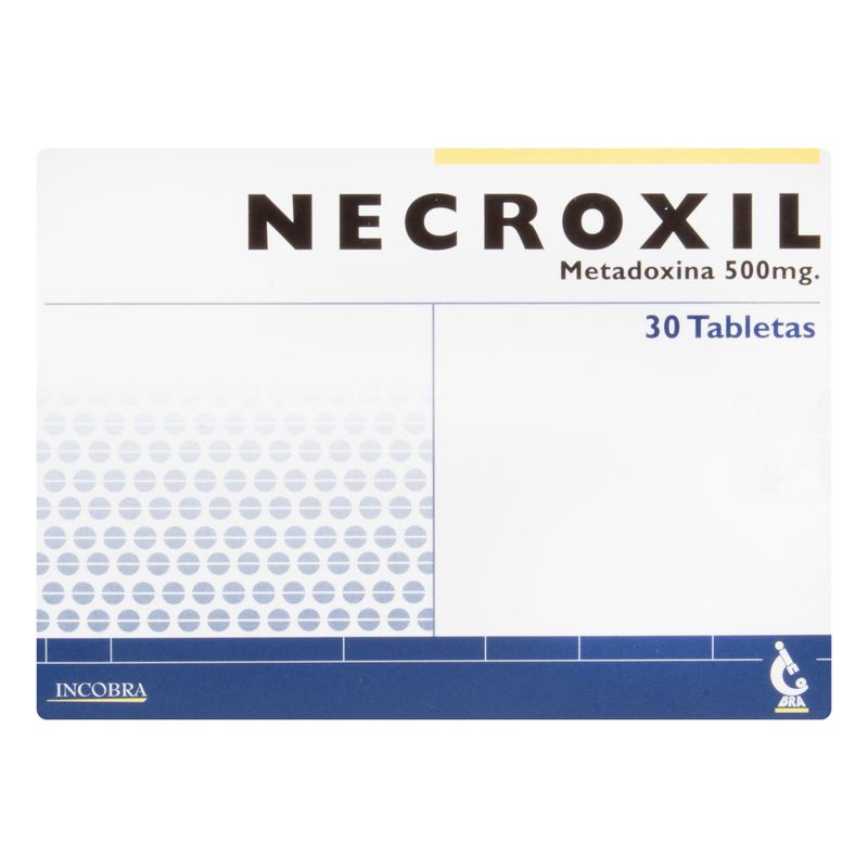 Necroxil--Metadoxina--500Mg-X-30Tab.Inc