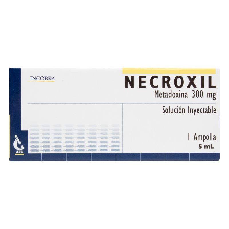 Necroxil--Metadoxina--300Mg-X-1Amp.Inyect.5Ml.Inc