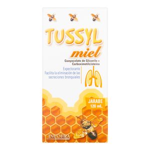Tussyl En Jarabe X 120 Ml Sabor A Miel
