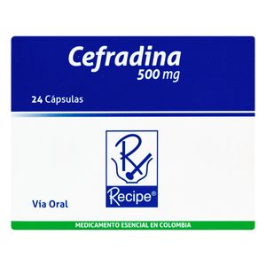 Cefradina 500 Mg X 24 Cap.Rc