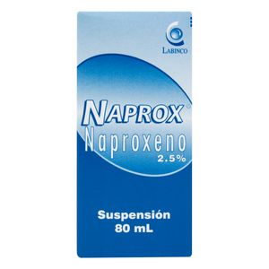 Naprox (Naproxeno)2.5 % Suspension 80 Ml Rc