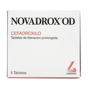 Novadrox Od (Cefadroxilo) X 5Tab.Lg