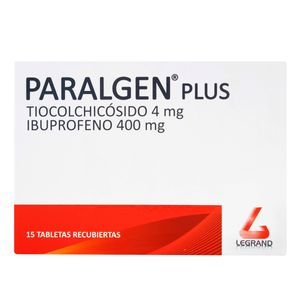 Paralgen Plus (Tiocolch-Ibupro) X 15Tab.Lg