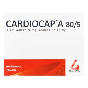 Cardiocap A (Amlodi-Telmisa) 80/5 X 30Cap.Lg