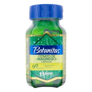 Botanitas Citrato De Magnesio X 90 Cap Lab Medick