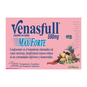 Venasfull Max Forte (Castano.Indias) X 60 Capsulas