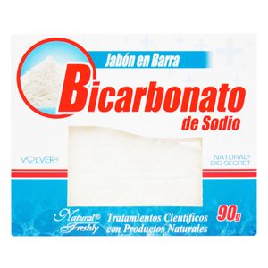Jabon En Barra De Bicarbonato De Sodio X 90G. Natural Freshly