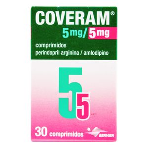 Coveram 5Mg/5Mg (Perin.Argini-Amlodi) X 30Comp.Sv