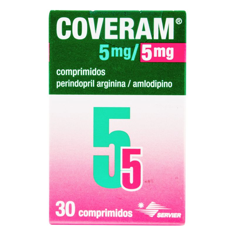 Coveram-5Mg-5Mg--Perin.Argini-Amlodi--X-30Comp.Sv